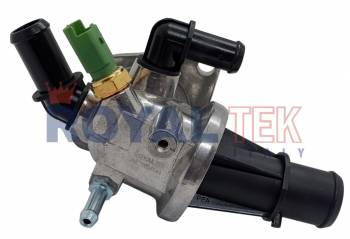 TERMOSTATO COMPLETO ROYALTEK CHEVROLET CORSA MERIVA ASTRA 1.7 DIESEL  --- OEM 93177343 6338022